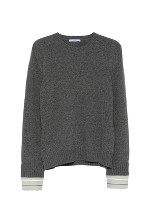 Prada crew-neck sweater - Grey
