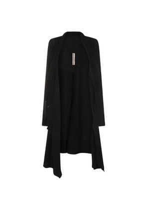 Rick Owens draped open-front cardigan - Black