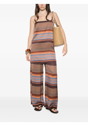 Faithfull Jensen striped pants - Brown