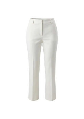 Valentino Garavani pressed-crease tailored trousers - White
