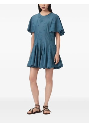 AllSaints Corla slim-fit mini dress - Blue