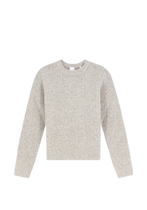 ASPESI ribbed raglan-sleeve sweater - Grey