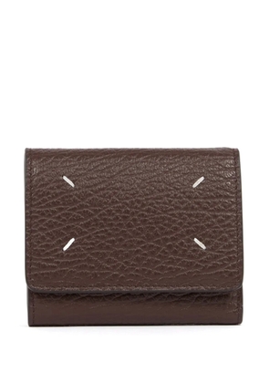 Maison Margiela Clip 3 wallet - Brown