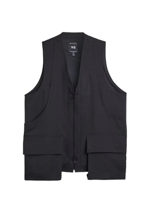 Y-3 sport uniform pocket vest - Black