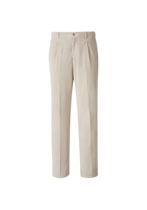 Marco Pescarolo corduroy regular-fit tailored trousers - Neutrals
