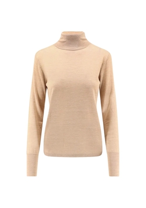 ASPESI roll-neck long-sleeve fine-knit top - Neutrals