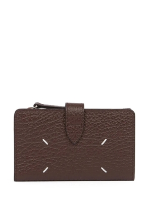 Maison Margiela four-stitch logo wallet - Brown