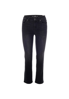 LIU JO embellished straight-leg jeans - Black