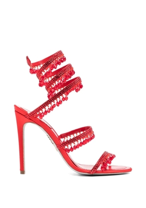 René Caovilla Chandelier heeled sandals - Red