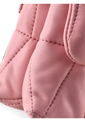 Versace Pre-Owned Kleio Shoulder Bag Quilted Leather Mini crossbody bag - Pink