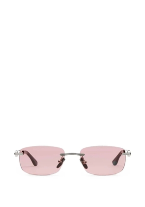 Chimi rectangle-frame sunglasses - Silver