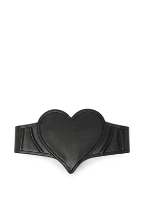 Vivienne Westwood heart-motif leather belt - Black