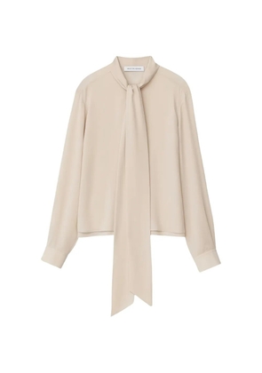 Iris Von Arnim Samara silk blouse - Neutrals