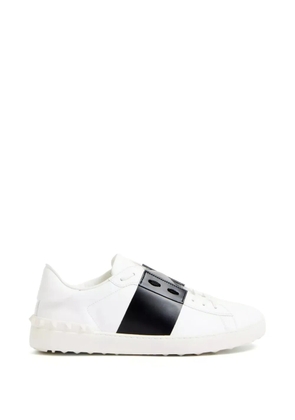 Valentino Garavani Calfskin open sneakers - White