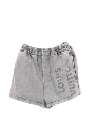 Louis Vuitton Pre-Owned 2010s logo-print shorts - Grey