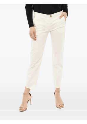 Woolrich ankle-slit trousers - White