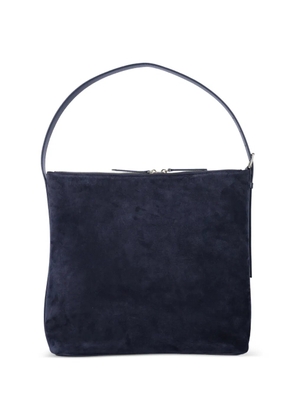 A.P.C. maxi Vera suede tote bag - Blue