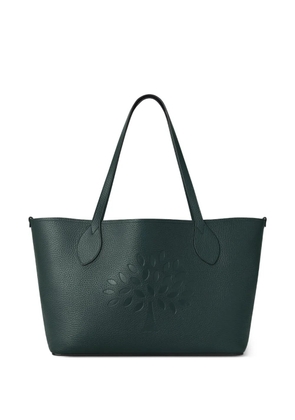 Mulberry Tree pebbled leather large tote bag - Green