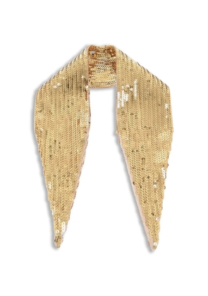DSQUARED2 sequin-embellished scarf - Gold