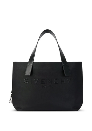 Givenchy logo-embossed large tote bag - Black