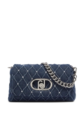 LIU JO medium LaPuffy denim bag - Blue