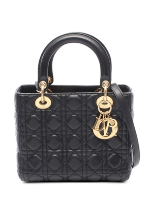 Christian Dior Pre-Owned 2010s Lady Dior handbag - Black
