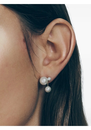 Sophie Bille Brahe Stella pear earring - Gold