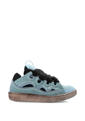Lanvin Curb panelled sneakers - Blue