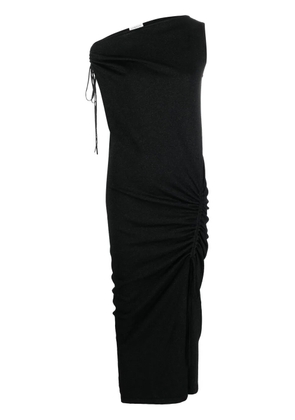 P.A.R.O.S.H. sleeveless ruched dress - Black