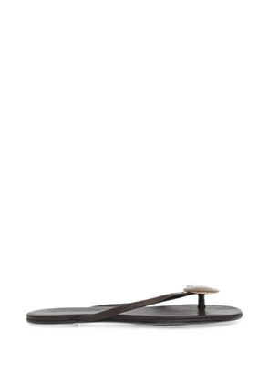 Christopher Esber Aura Quartz flat sandals - Brown