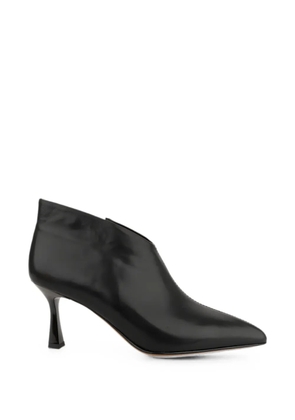 LINDA BAUMANN pointed-toe ankle boots - Black