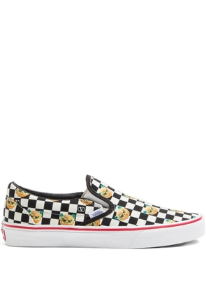 Valentino Garavani x Vans checkerboard-print slip-on sneakers - Black