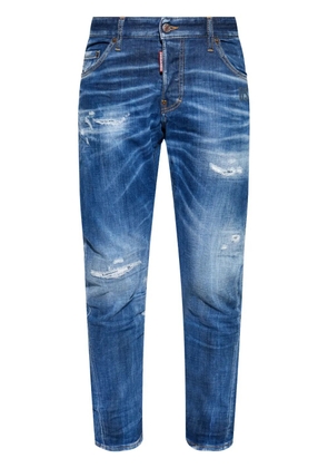 DSQUARED2 Sexy Twist distressed jeans - Blue