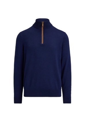 RLX Ralph Lauren half-zip wool sweater - Blue