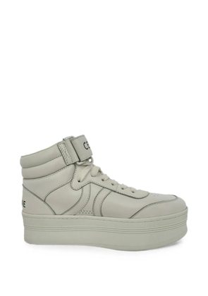 Celine Pre-Owned touch-strap lace-up sneakers - Neutrals