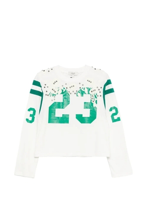 Sea Georgie embellished T-shirt - White