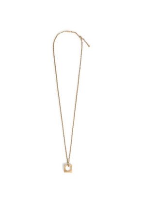 DSQUARED2 geometric long necklace - Gold