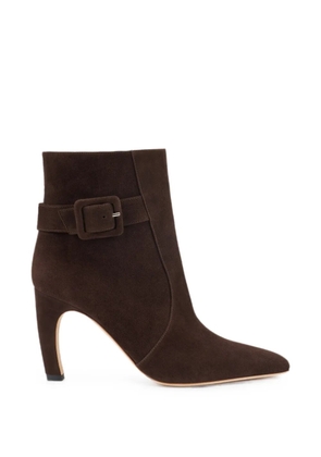 Malone Souliers Rowan buckle-strap ankle boots - Brown