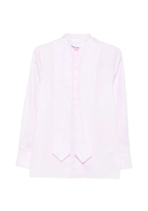 DONDUP pussy-bow long-sleeve shirt - Pink