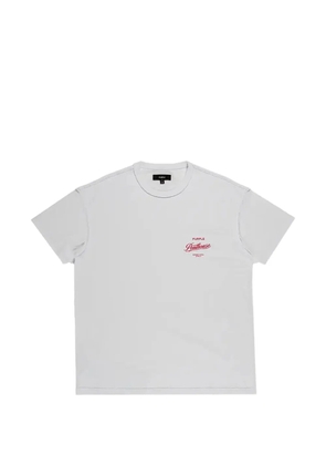 Purple Brand Penthouse puff-print T-shirt - White
