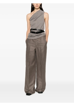 Rick Owens one-shoulder top - Grey