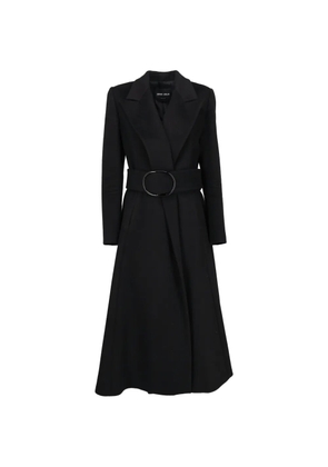 Giorgio Armani Pre-Owned belted coat - Black