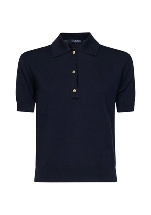 'S Max Mara button-up polo shirt - Blue