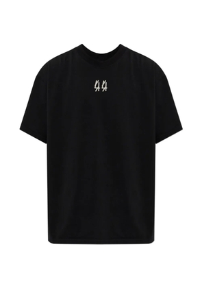 44 LABEL GROUP logo-print T-shirt - Black