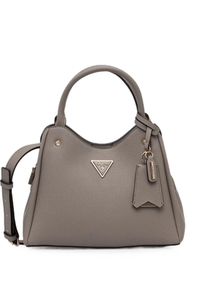 GUESS USA Meridian logo-plaque tote bag - Neutrals