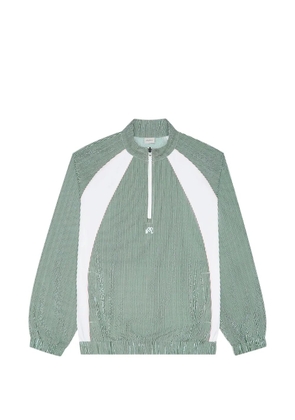 Malbon Golf Valero striped seersucker jacket - Green
