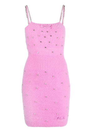 Philosophy Di Lorenzo Serafini crystal-embellished bodycon dress - Pink