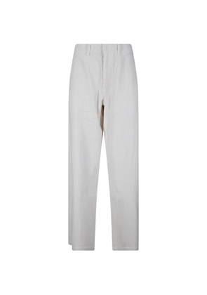 Labo Art Panta Sbam corduroy palazzo pants - White