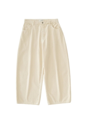 Studio Nicholson Paolo corduroy wide-leg trousers - Neutrals
