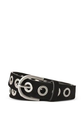 Xirena Fawn Francoise eyelet buckle belt - Black